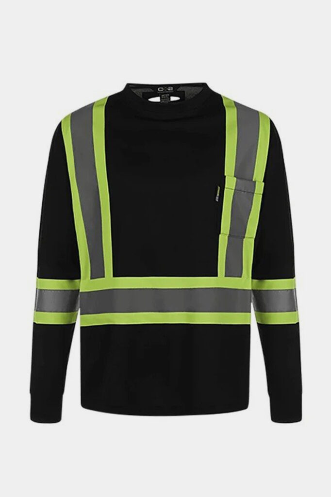 Lookout Adult Long Sleeve Hi-Vis T-Shirt